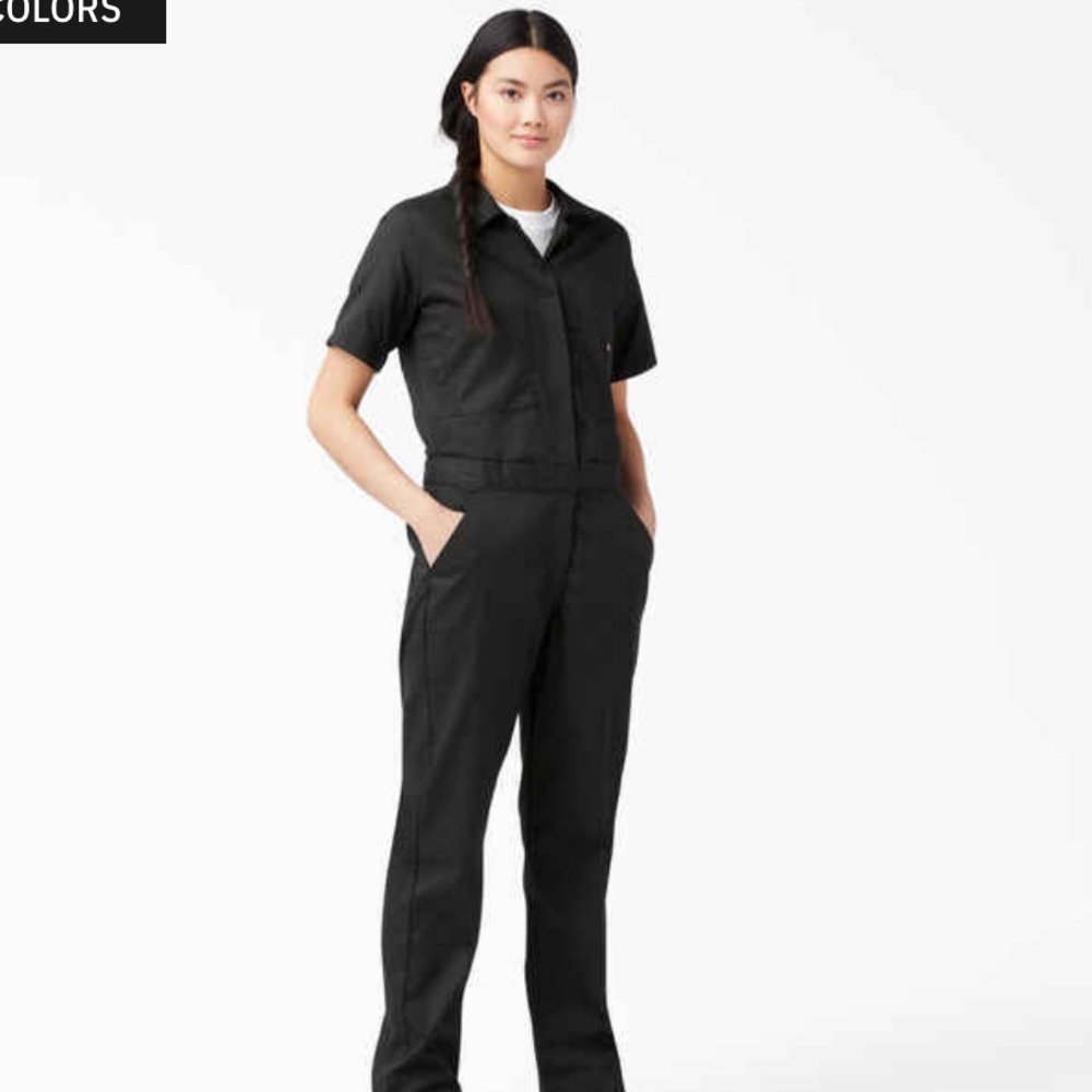 brand new black dickies coveralls women’s
